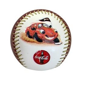 Fotoball Sacramento River Cats Baseball 2001 White Red Excellent Coca-Cola Logo